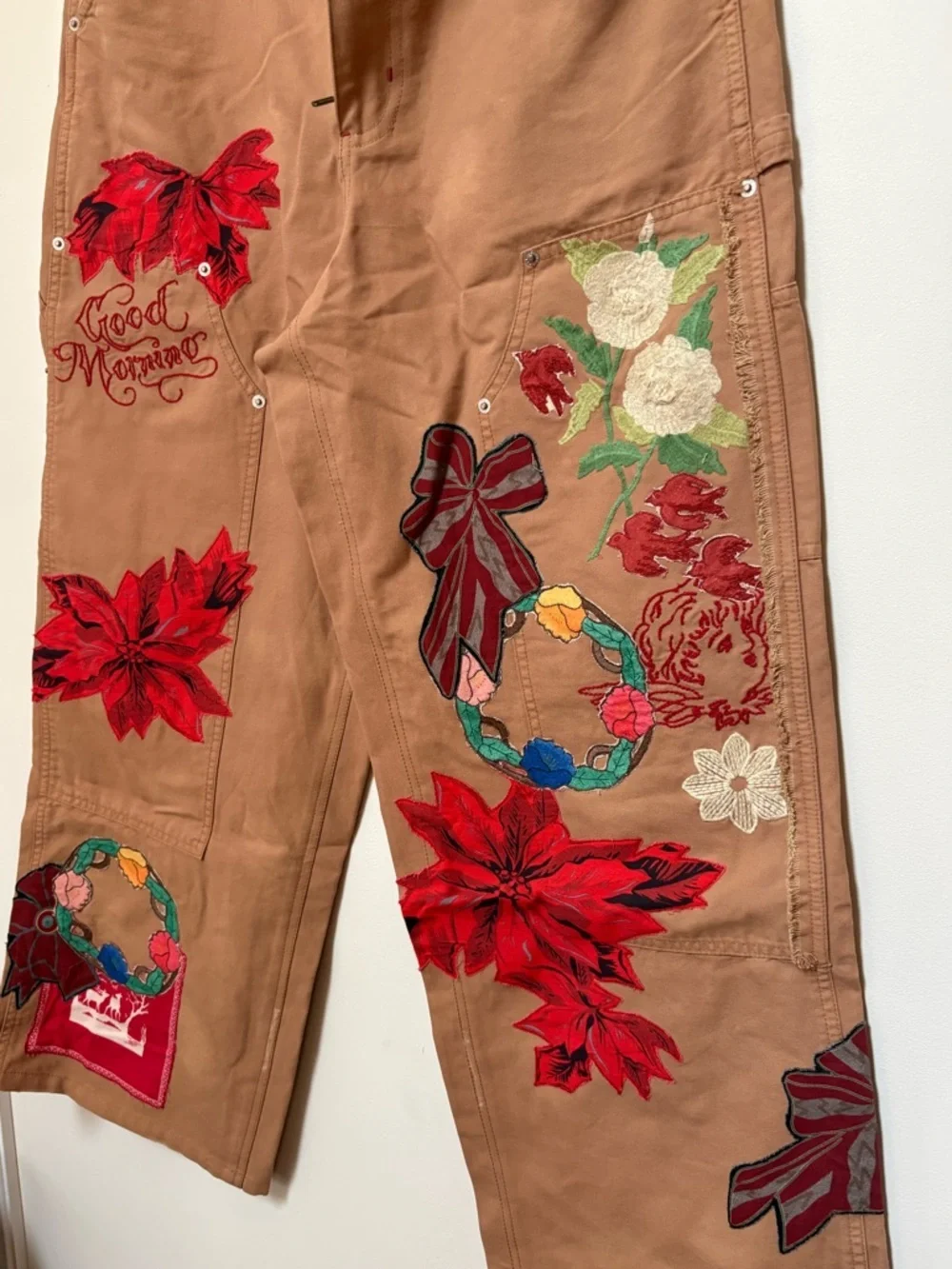 NWOT Free People We The Free Bright Time Craft Pants Size 12